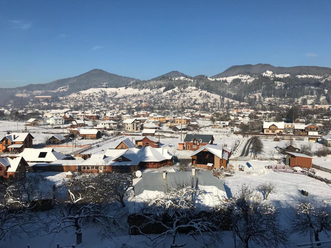 Karpatska Oselia Villa Verkhovyna Bagian luar foto